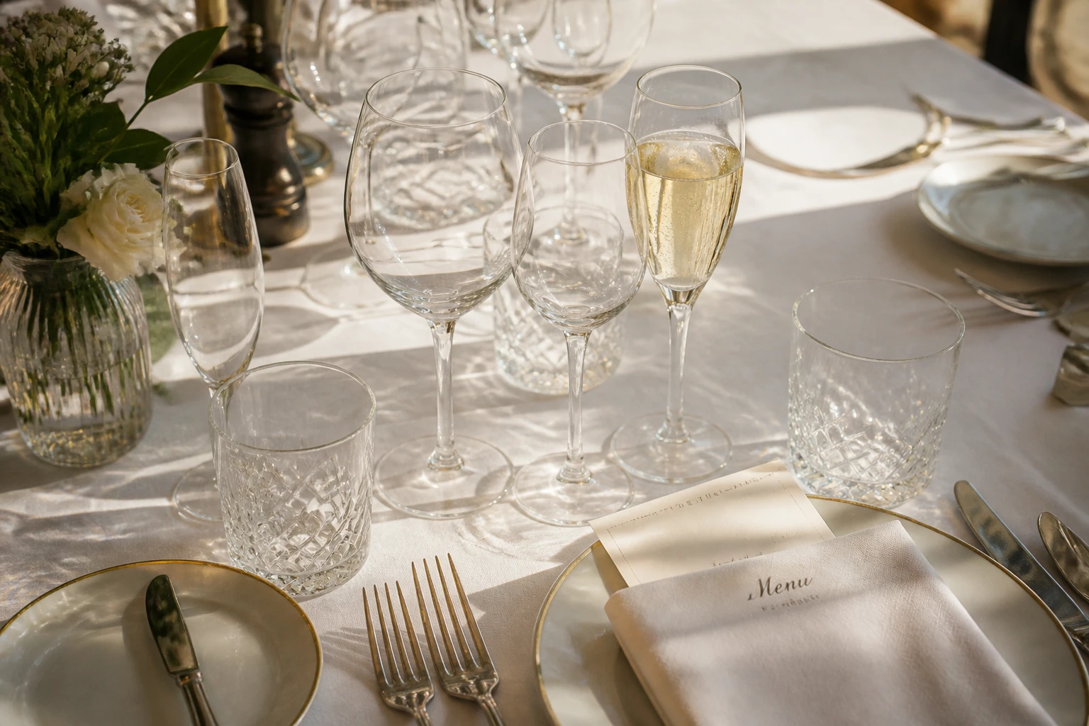 Les différents types de verres de table : guide complet