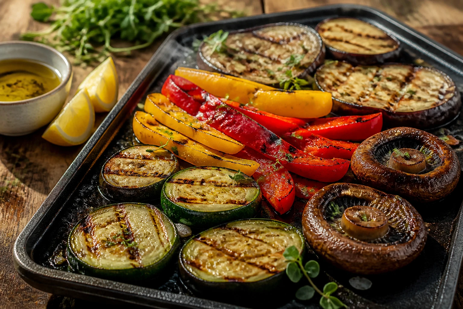 Plancha végétarienne : températures, marinades et recettes