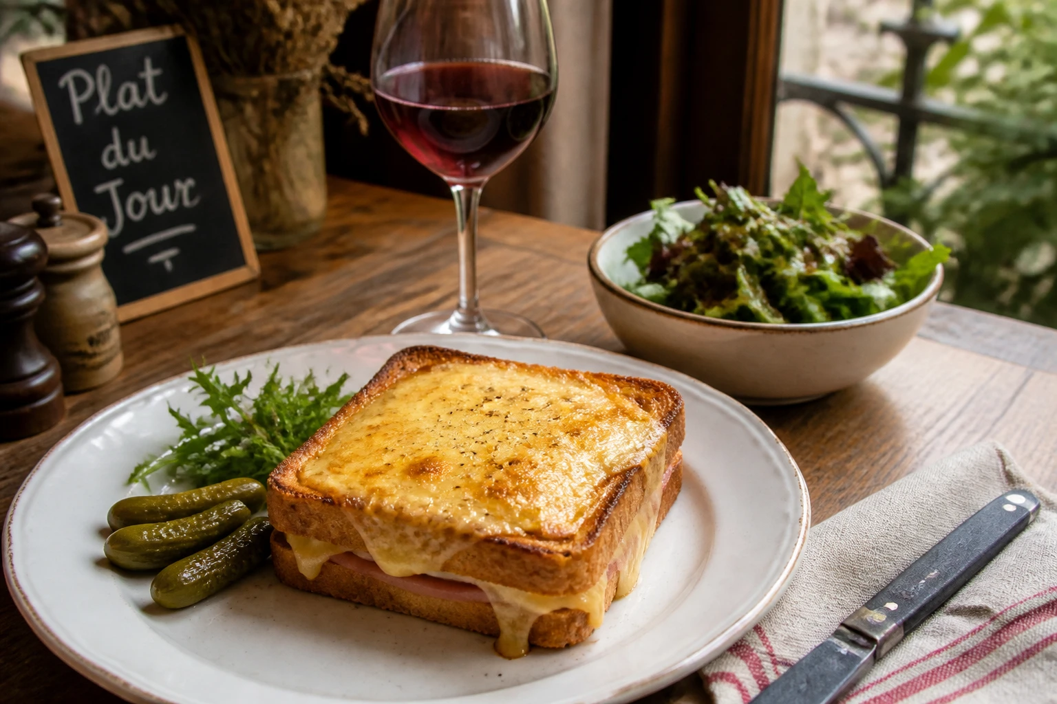 Croque-monsieur : les meilleurs accompagnements selon le contexte