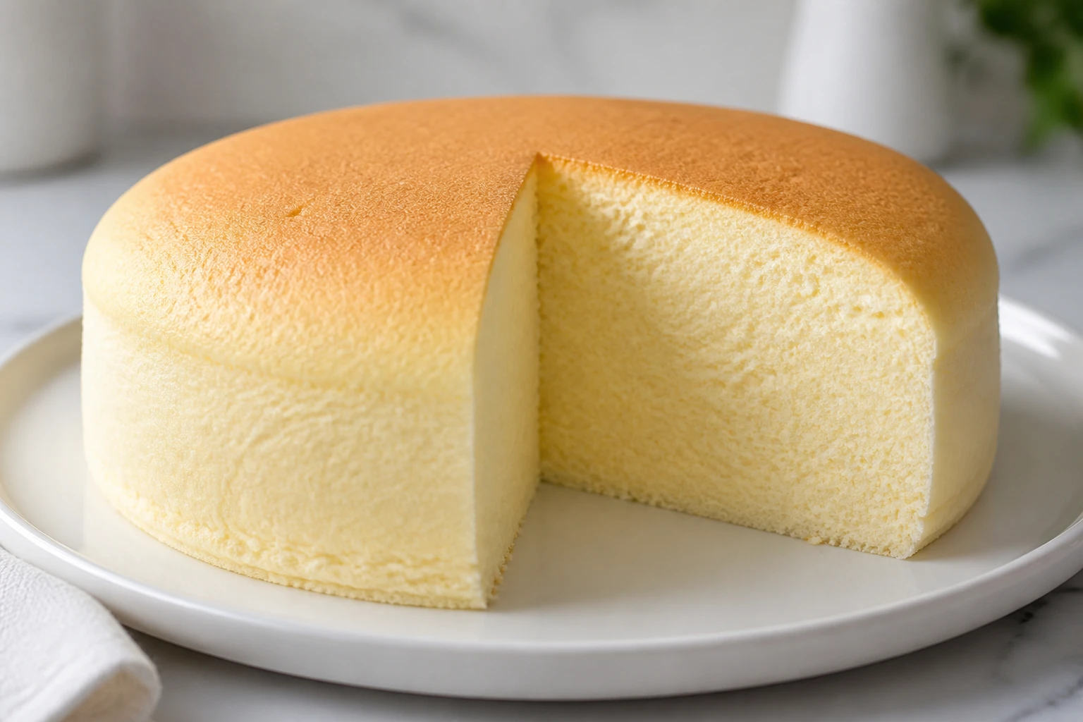 Le gâteau nuage japonais : recette et secrets de texture