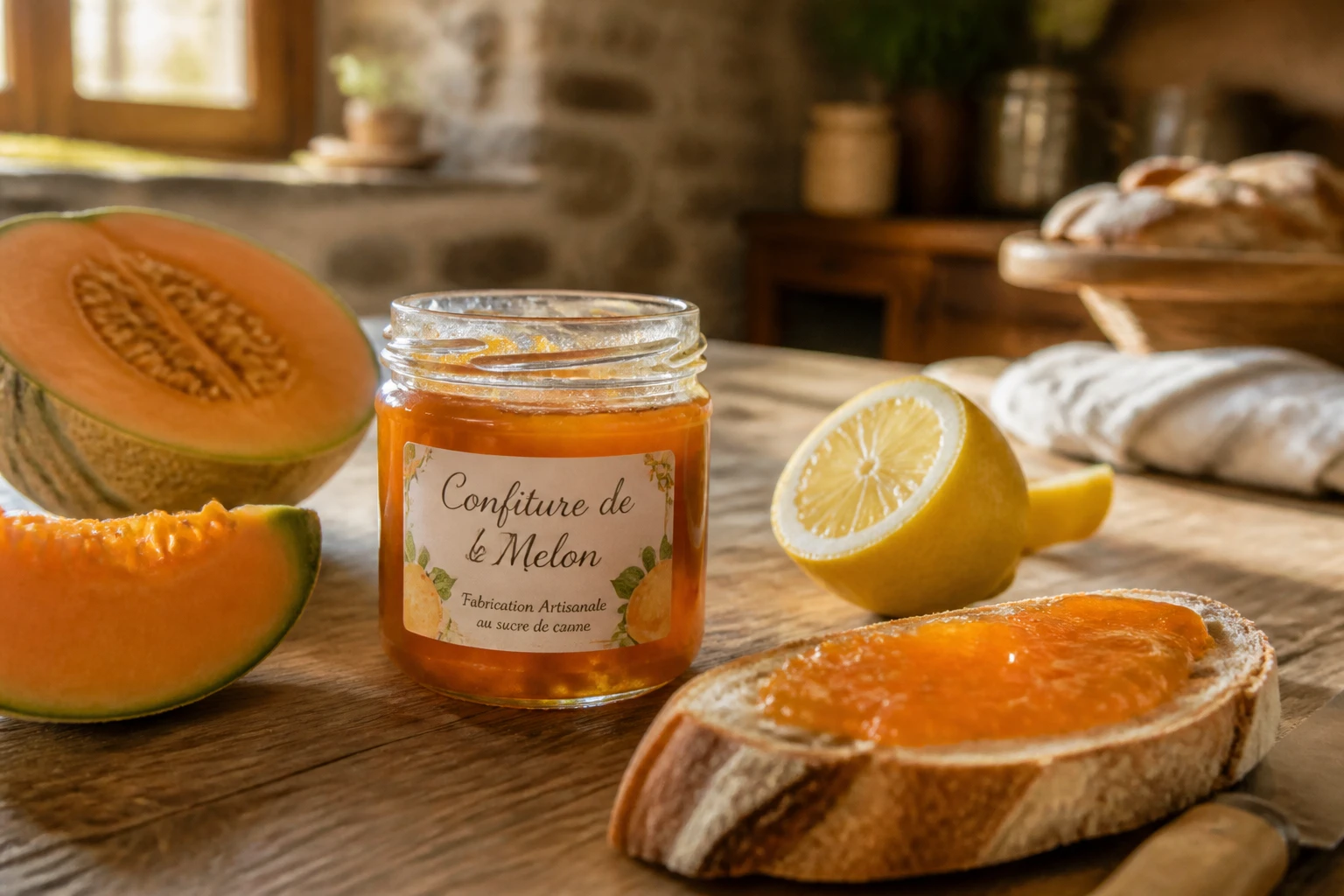 Confiture de melon : la recette de ma grand-mère, sans rater la prise