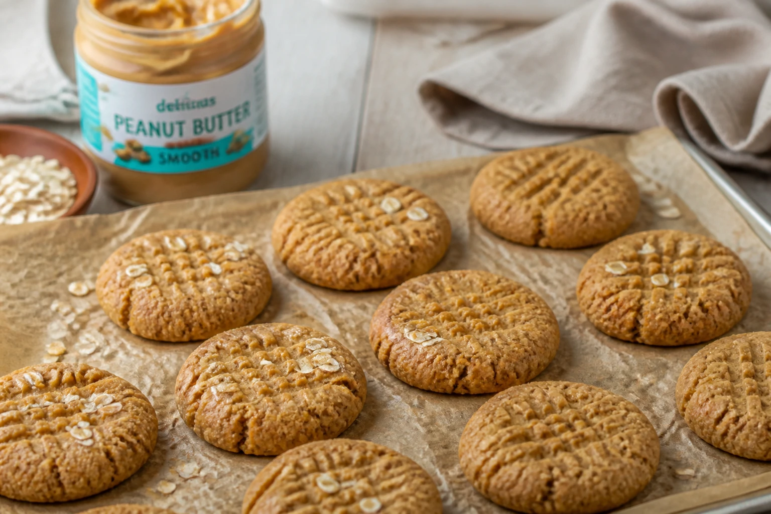 Cookies healthy au beurre de cacahuète : ma recette du goûter