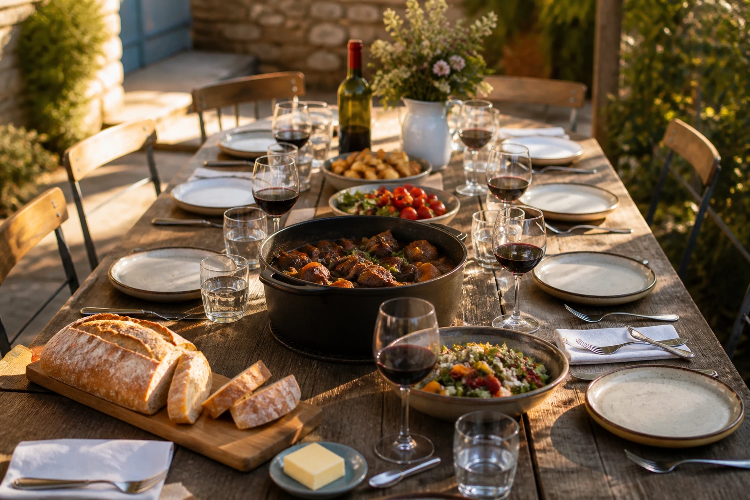 Repas pour 10 personnes : nos menus faciles et sans stress