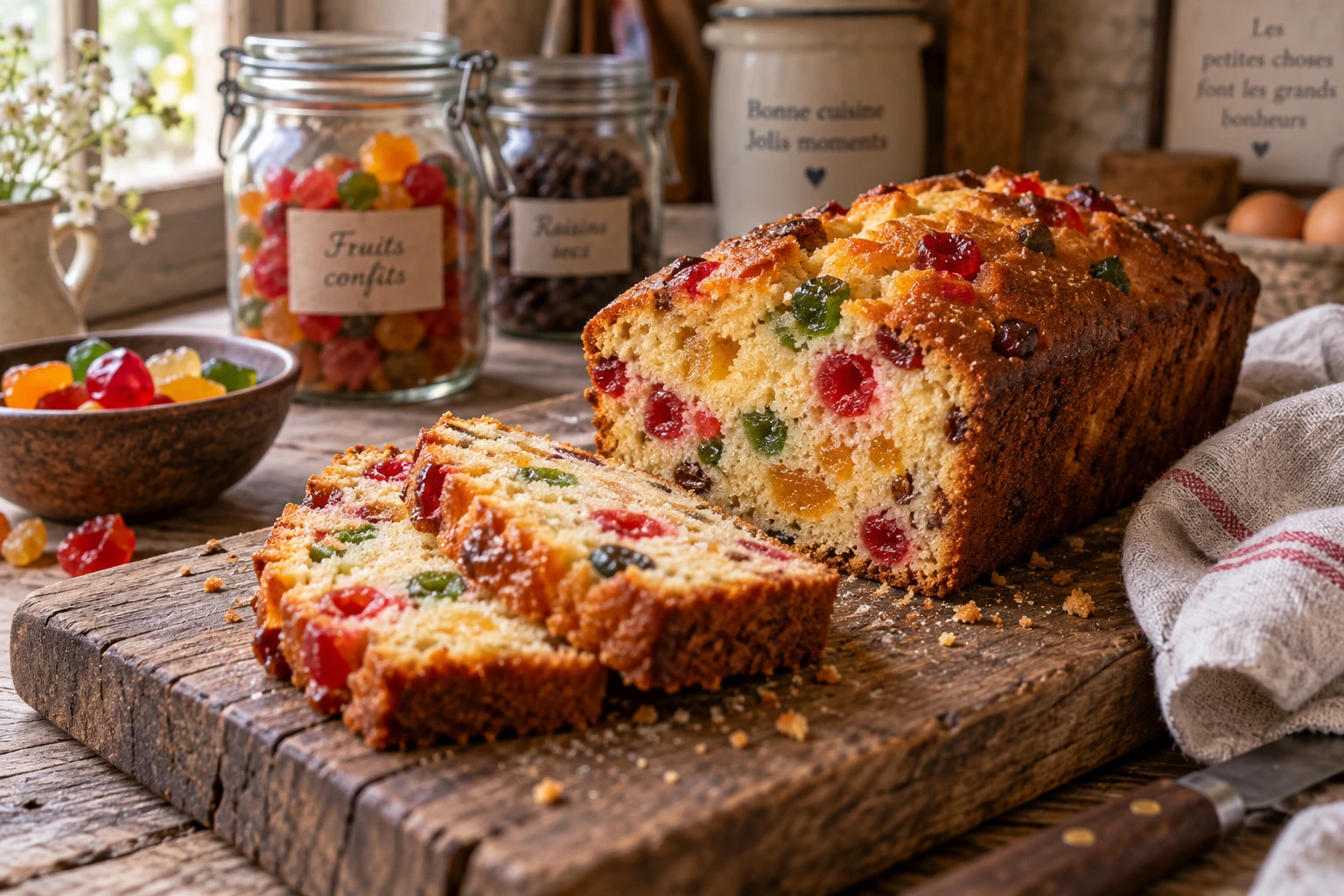 Le cake aux fruits confits de ma grand-mère, la vraie recette