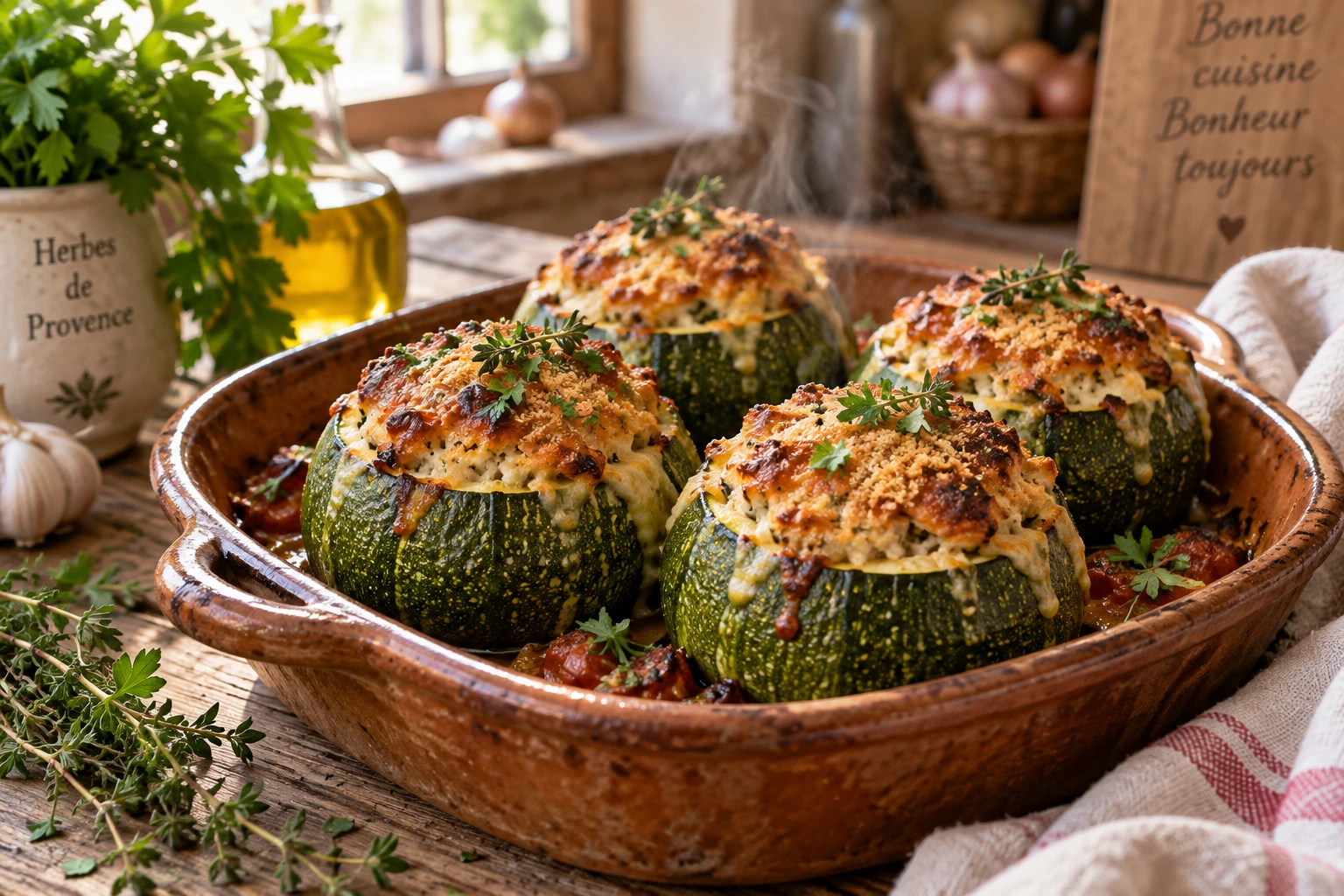 La courgette farcie de ma grand-mère, la vraie recette