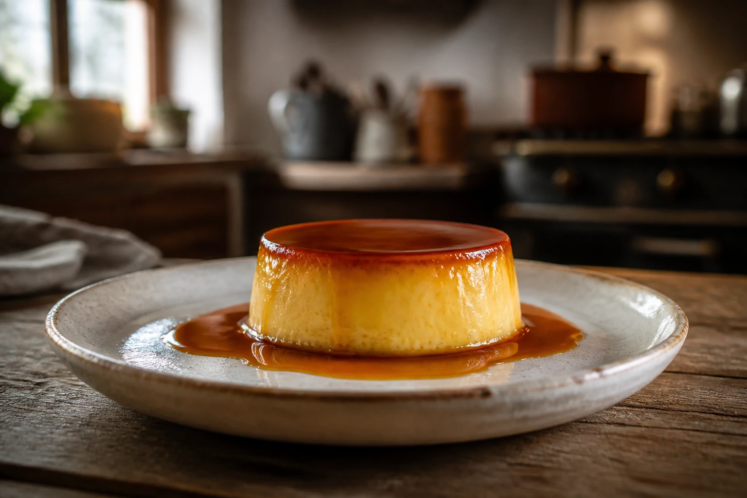 La crème caramel de ma grand-mère, sans les ratés